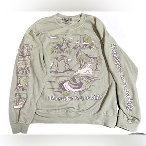 National Parks Crewneck “Adventure Responsibly”